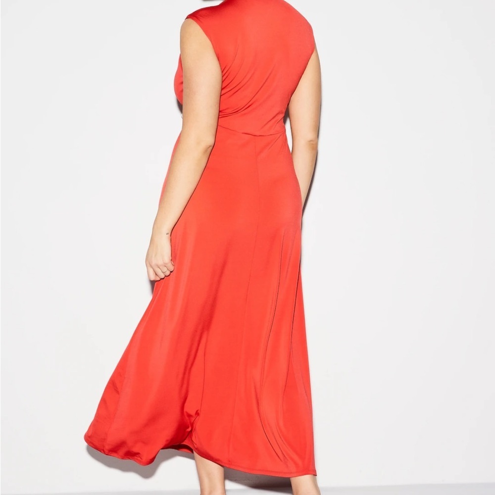 Old Navy The Occasion Twist-Front Maxi Dress – NWT – Size XL – Coral - Picture 5 of 15